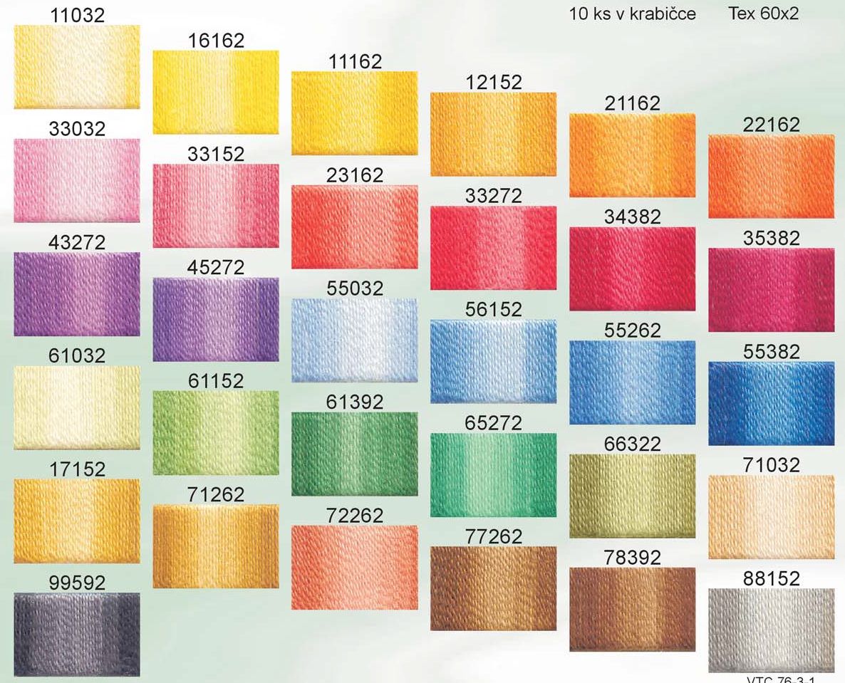 Sněhurka OMBRÉ - 55032