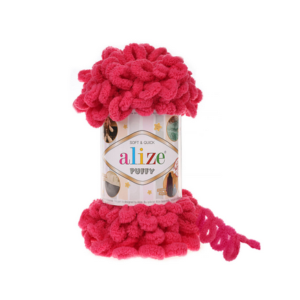 Příze Alize Puffy 149 - cyklámen