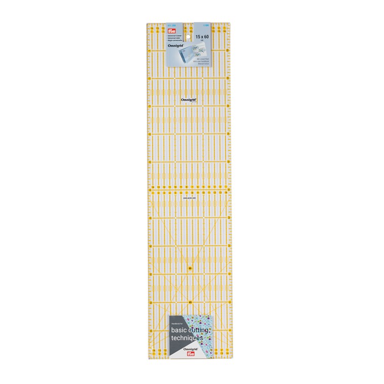 Pravítko PATCHWORK 15x60 cm - 39029