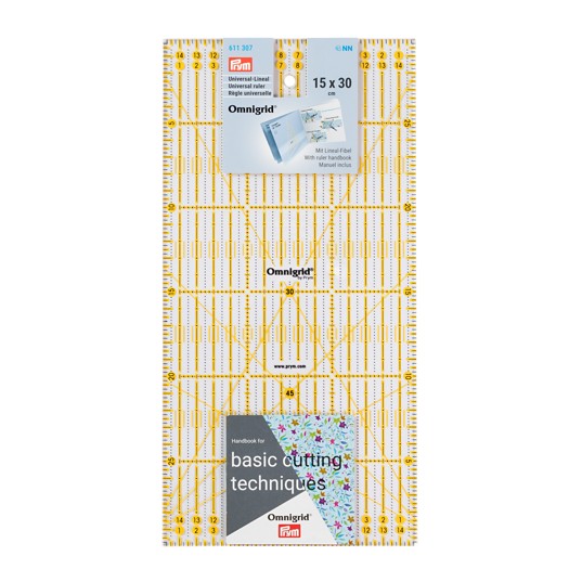 Pravítko PATCHWORK 15x30 cm - 39026