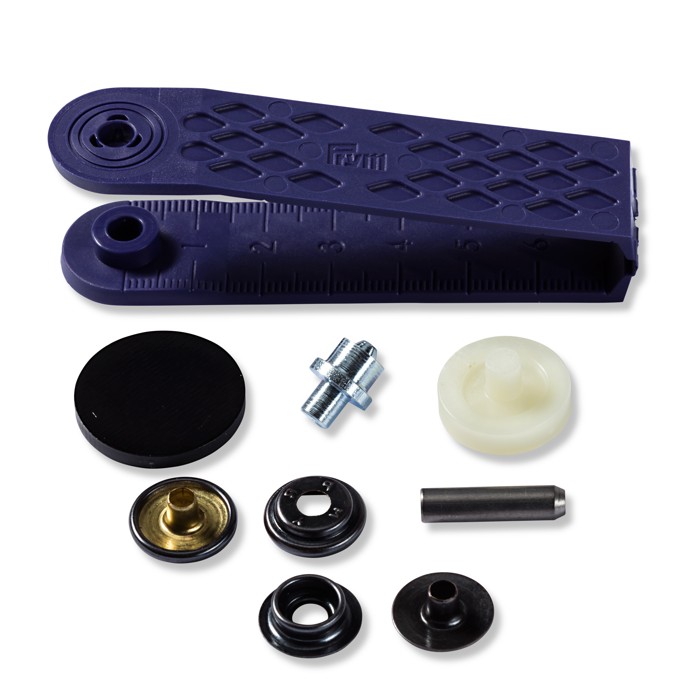PRYM Knoflík stiskací "Sport & Camping" 15 mm - staromosaz
