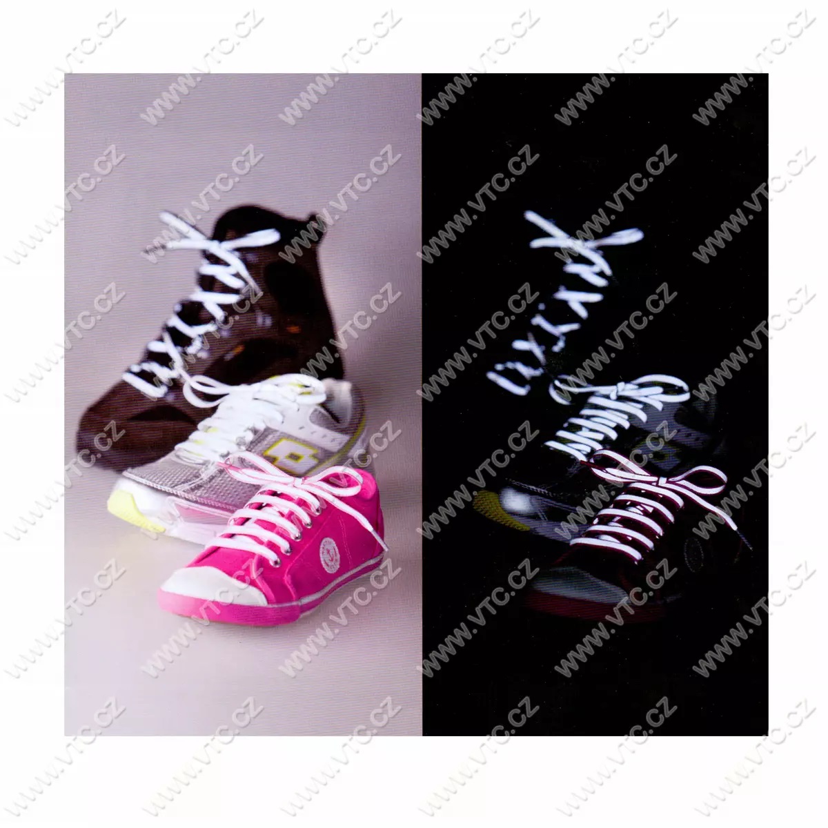 Tkaničky reflexní 120 cm - 80844