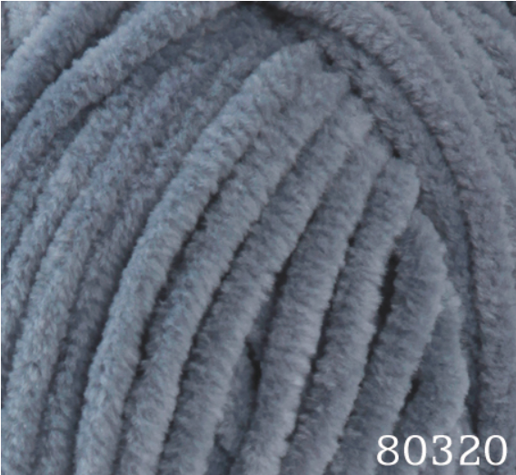 Pletací příze Himalaya Dolphin Baby 80320 - šedá