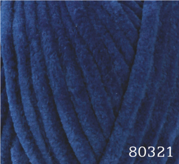 Pletací příze Himalaya Dolphin Baby 80321 - tmavě modrá