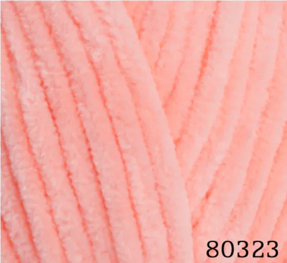 Pletací příze Himalaya Dolphin Baby 80323 - lososová