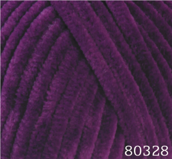Pletací příze Himalaya Dolphin Baby 80328 - tmavě fialová