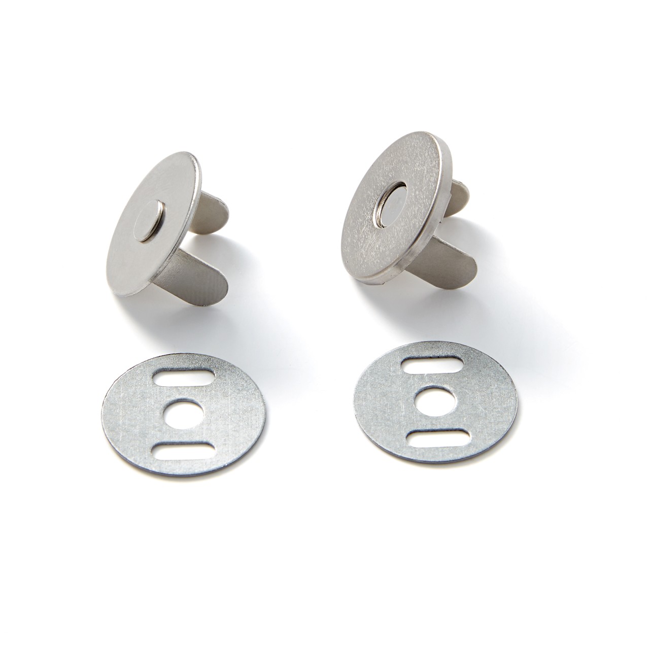 PRYM zapínání magnetické 19 mm - stříbrné