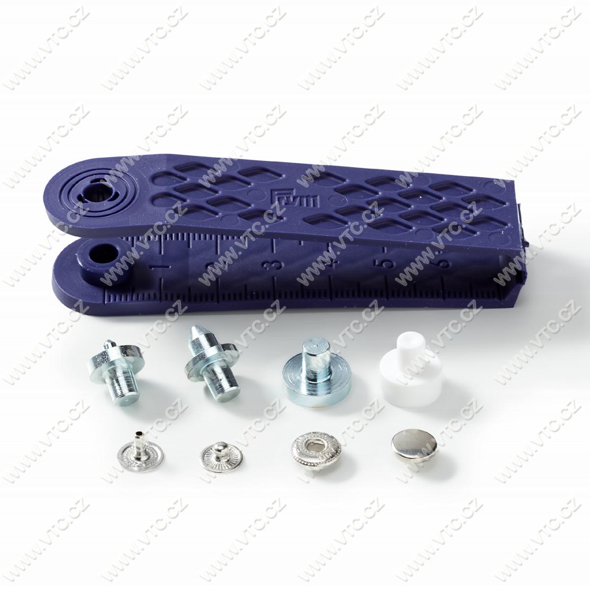 Knoflík stiskací Sport Mini 13mm černý
