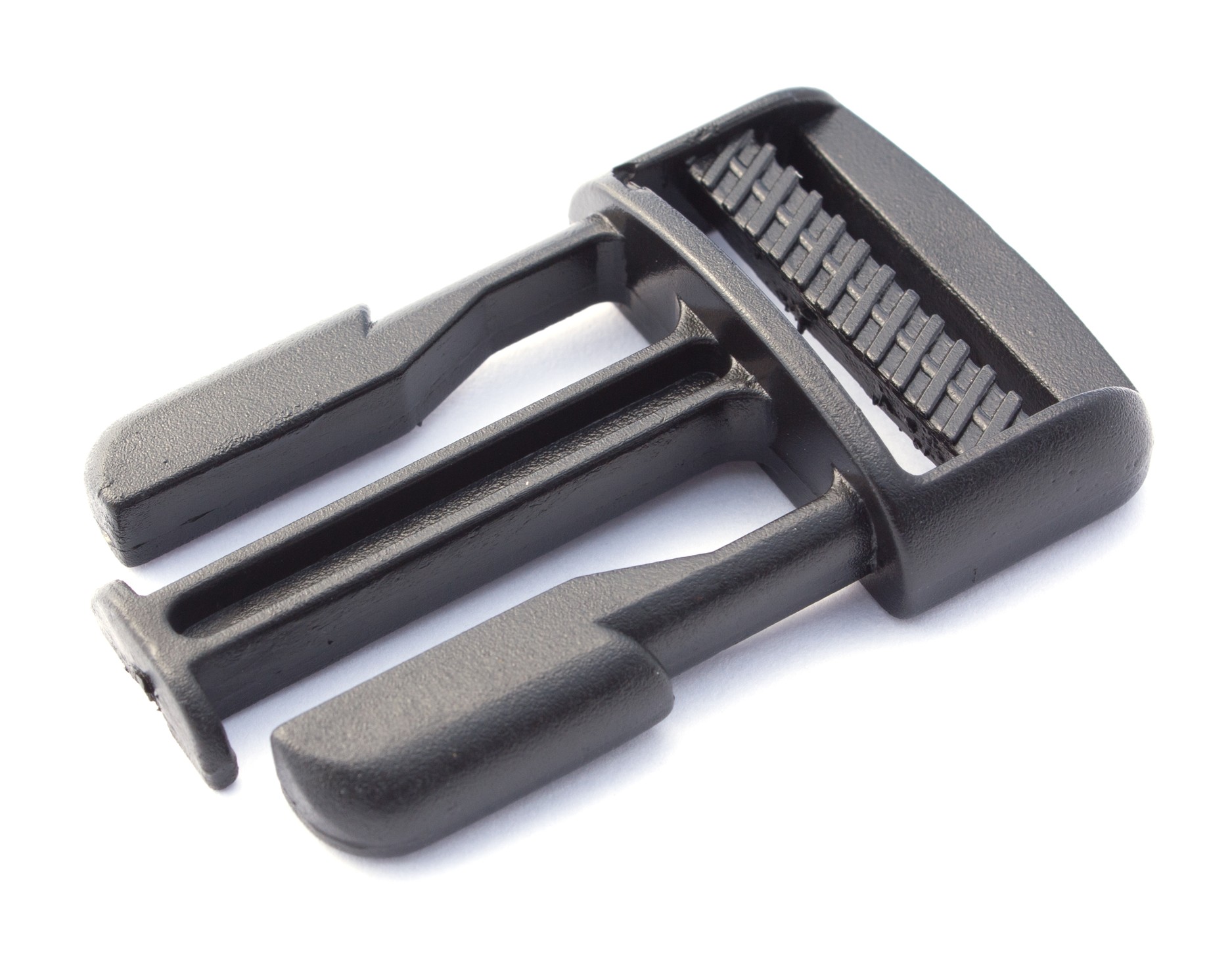 Spona trojzubec 30 mm černá (K014)