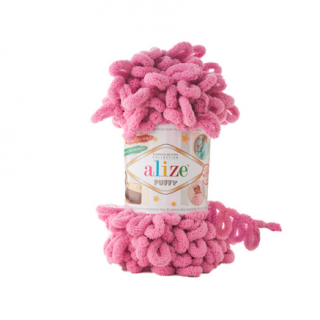 Příze Alize Puffy 98 - středně růžová