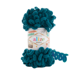 Příze Alize Puffy 646 - petrolejová