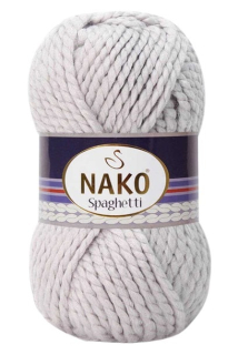 Pletací příze Nako Spaghetti 3079 - šedá