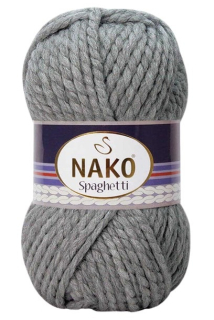 Pletací příze Nako Spaghetti 790 - šedá