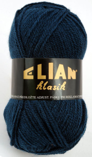 Pletací příze Elian Klasik 406 - modrá